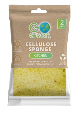 Eco Cellulose Sponge For The Kitchen 2 Pack