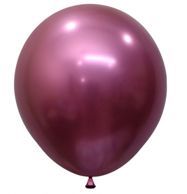 Reflex Fuchsia Latex Balloons 18"/45cm- 15 Pack