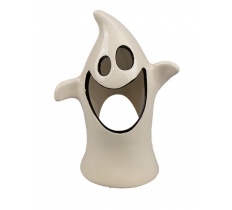 TALL GHOST TEA LIGHT HOLDER