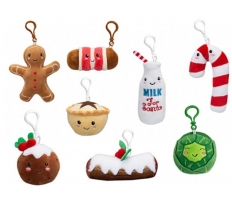 Softlings Christmas Foodies Clip On 12cm 8 Assorted