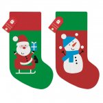 Christmas Childrens Felt Stocking ( Assorted Designs )