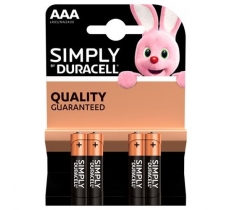 Duracell Basic AAA Batteries 4 Pack X 10 ( £1.70 Each )