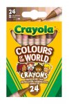 Crayola 24 Colours Of The World Crayons ( 52-0114 )