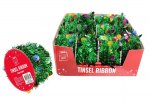 Christmas Rainbow Dots Tinsel Garlands 7.6m