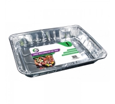 1Pc Large Rectangle Foil Dish 459mm X 338mm X 65mm