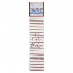 No. 1 Teacher Bookmark 3 Pack