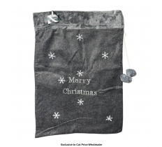 Grey Felt Sack 50 x 70cm