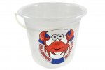 Large Crab Bucket With Print