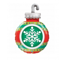 Qualatex 35" Snowflake Ornament Balloon