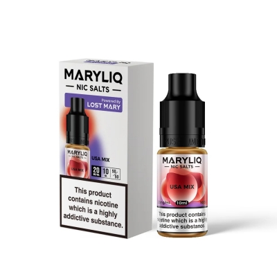 Maryliq E-liquid USA Mix 20mg 10ml x 10