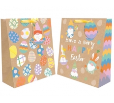 Easter Large Kraft Gift Bag