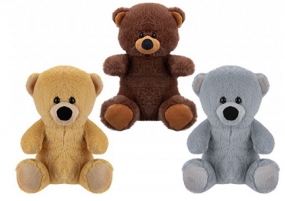 Value Natural Bear 22cm 3 Assorted