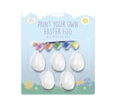 Paint Your Own Egg Decoration 5 Pack