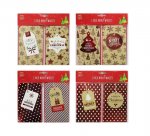 Money Wallets Red Foiled 2 Pack ( Assorted Designs )