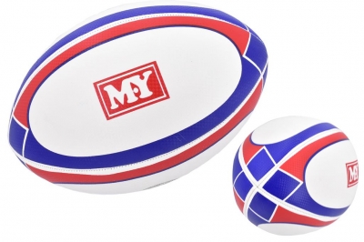 SIZE 5 RUGBY BALL - DEFLATED