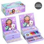 Gabby's Doll House 52pc Colouring Case "Tool Box"