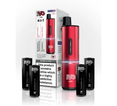 IVG Air 2400 Rechargeable 4 in 1 Vape Red Starter Kit