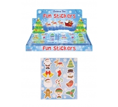 Christmas Sticker Sheets x 120 ( 5p Each )