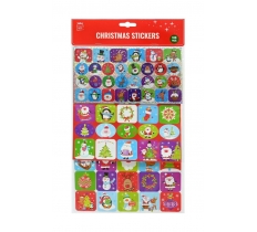 Christmas Stickers 100Pc 3 Sheets