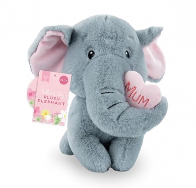 Mother's Day Plush Elephant 22cm