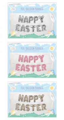 Easter Foil Balloon Banner