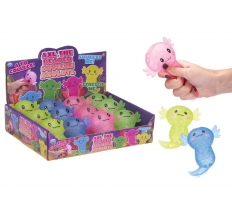 Axl The Beaded Squeeze Squishy Axolotl ( Assorted Colours )