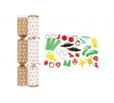 Christmas Crackers 10" x 50 Gold Star ( 35p Each )