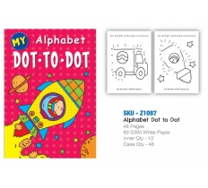 My Alphabet Dot to Dot coloring Book (ZERO VAT)