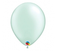 11" Qualatex Pearl Mint-Green Plain Latex Balloon 25 Pack