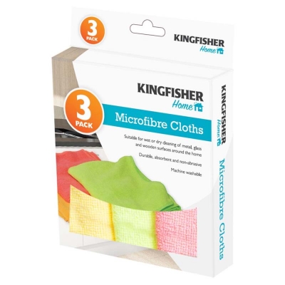 Microfibre Cloths 3 Pack