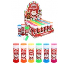 Christmas Bubble Tubs 50ml 11cm X 35.cm W/puzzle Maze X 36pc