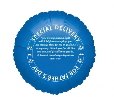 Fathers Day Special Delivery Balloon X 5 Pack ( £1.57 Each