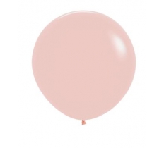 Pastel Matte Melon 24" Latex Balloons 60cm - 3 Pack