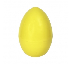 12" Yellow Ex Large Plastic Egg