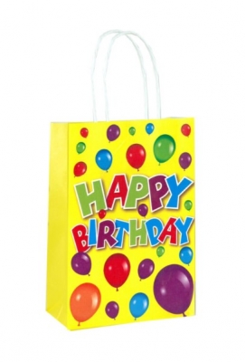 Happy Birthday Gift Bag 16x20cm