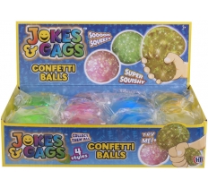 Squeeze Squishy Confetti Balls