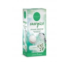 3pk Ess Oil Shower Steamers Eucalyptus/Energize