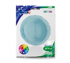 Grabo Round 36Inch Pastel Blue Single Pack