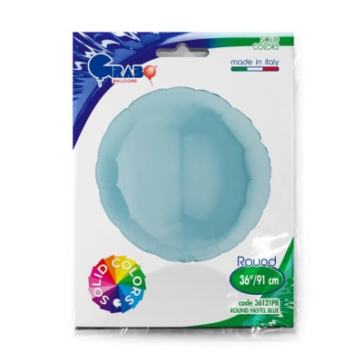 Grabo Round 36Inch Pastel Blue Single Pack