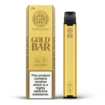 Gold Bar 600 Vape Aloe Grape