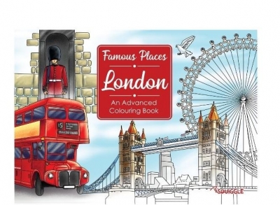 Famous Places London Souvenir Colouring Book