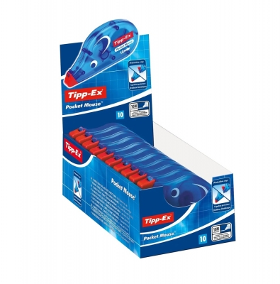 Tipp-Ex Pocket Mouse Correction Tape 10m x 10 ( £1.89 Each