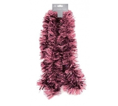 Tinsel XMAS 2m Chunky - Blush Pink