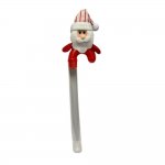 15"SANTA/SNOWMAN CHRISTMAS CANDY CANE