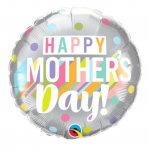 Qualatex 18" Mothers Day Pastel Dots Balloon