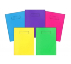 Silvine A4 Polyprop Exercise Book Lined 80 Pages X 10 Pack