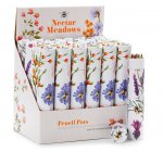 Nectar Meadows Large Pencil Pot with 12 Colouring Pencils