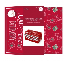 Christmas Eve Flat Pack Gift Box