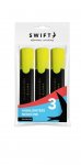 Highlighters 3 Pack Yellow