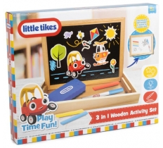 Little Tikes 3 In 1 Wooden Activity